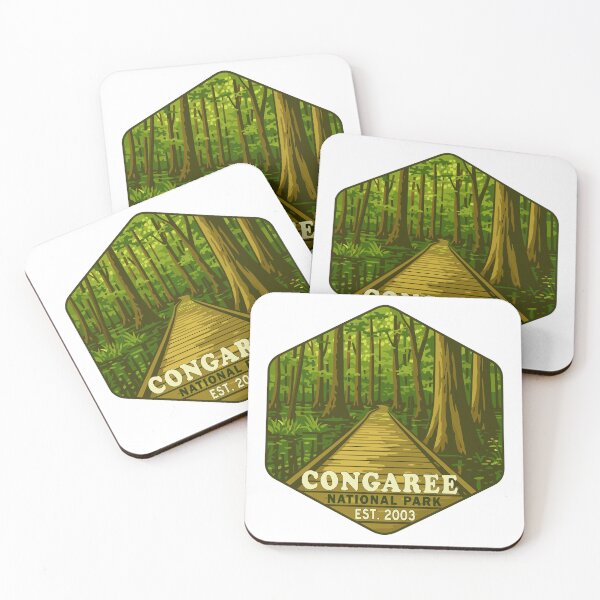 Item preview, Congaree National Park South Carolina Retro Sticker designed and sold by Ismeal Von.