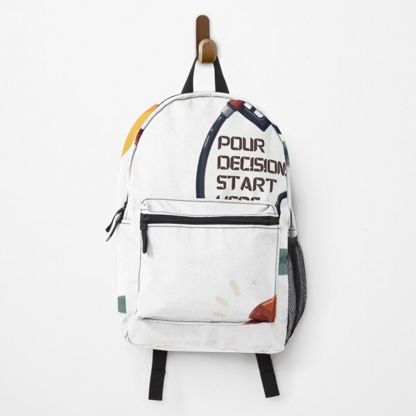 Item preview, Pour Decisions Start Here | Funny Coffee Chaos Design designed and sold by MasterShiffu.