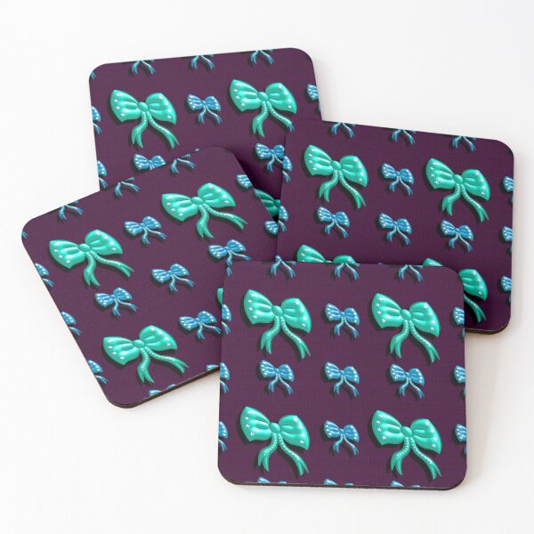 Item preview, Bevy of Bows- Teal and Blue designed and sold by FalcoSkyWolf.