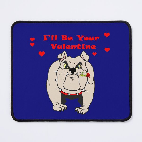 Item preview, MY VALENTINE, BRITISH BULLDOG LOVERS, VALENTINE TEE SHIRTS, DOG LOVERS TEE SHIRTS designed and sold by Barbara Jean Photo Art And Design.