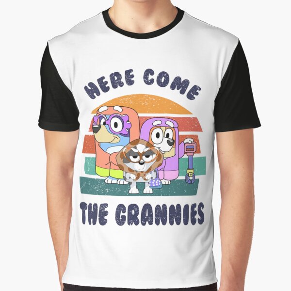Item preview, Bluey Here Come The Grannies! designed and sold by kevinalvarez.