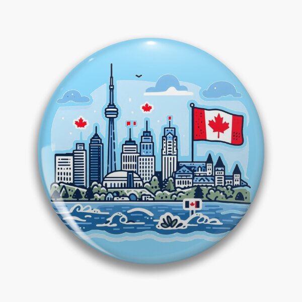 Item preview, Canada 150 Commemorative Poster Minimalist Watercolor Sticker , designed and sold by PaintMeWorld.