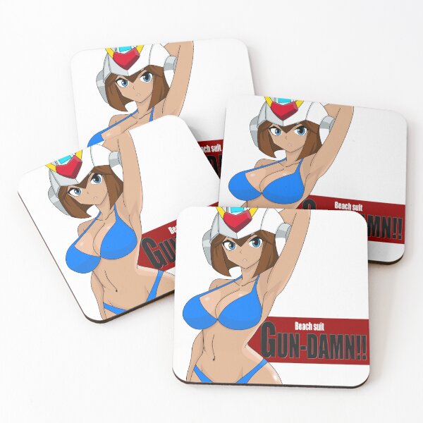 Item preview, Gundam girl , beach addition. designed and sold by Bhuddwha-studio.