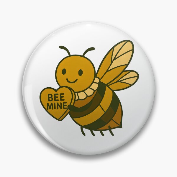 Artikelvorschau, Bee Mine - Süße romantische Biene entworfen und verkauft von celtveor.