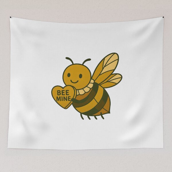 Item preview, Bee Mine - Cute Romantic Bee designed and sold by celtveor.