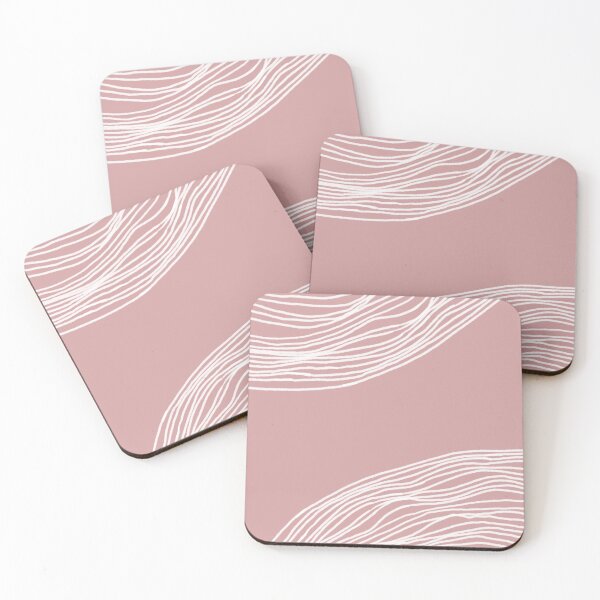 Item preview, Soft Pink Geometric Linework designed and sold by Pattern&Pixel.