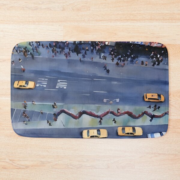 Item preview, Times Square Taxicabs designed and sold by RCWatercolours.