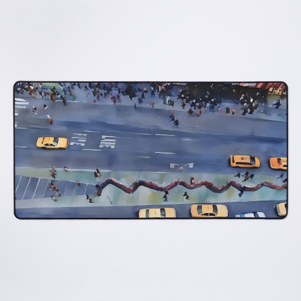 Item preview, Times Square Taxicabs designed and sold by RCWatercolours.
