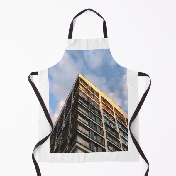 Item preview, Edificio moderno al atardecer designed and sold by KarenVarr.