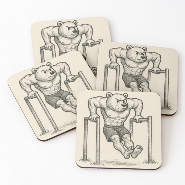 Item preview, Calisthenics Bear designed and sold by Jonsovski.