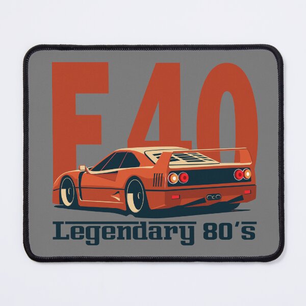 Item preview, F40 Legendary 80s Turbocharged Super Car designed and sold by Rifart Shop.