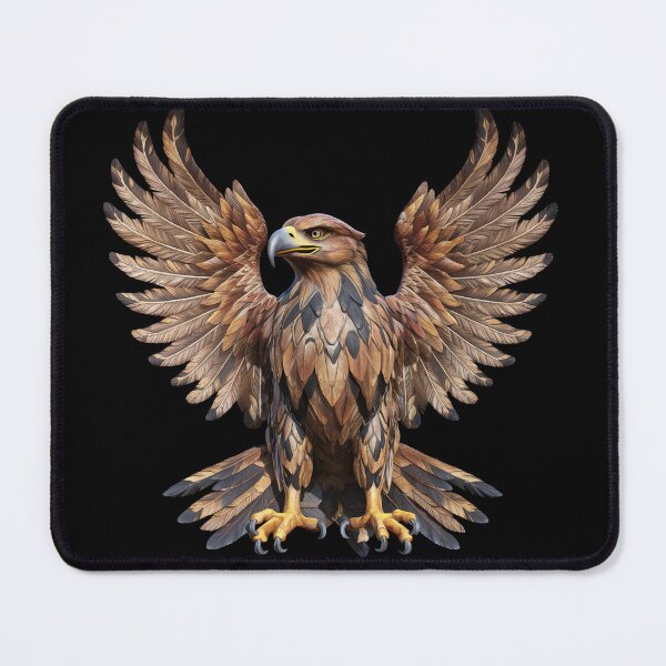 Item preview,   Majestic Eagle with Wings Spread and Detailed Feathers designed and sold by AnimalAirtistry.