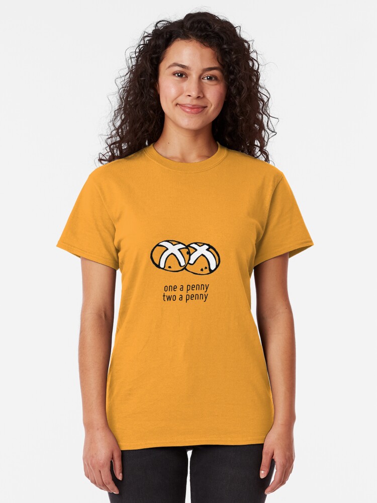"hot cross buns" Tshirt by knoppie Redbubble