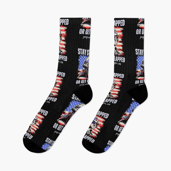 Item preview, Stay Strapped Or Get Clapped  designed and sold by WoodburyLake.