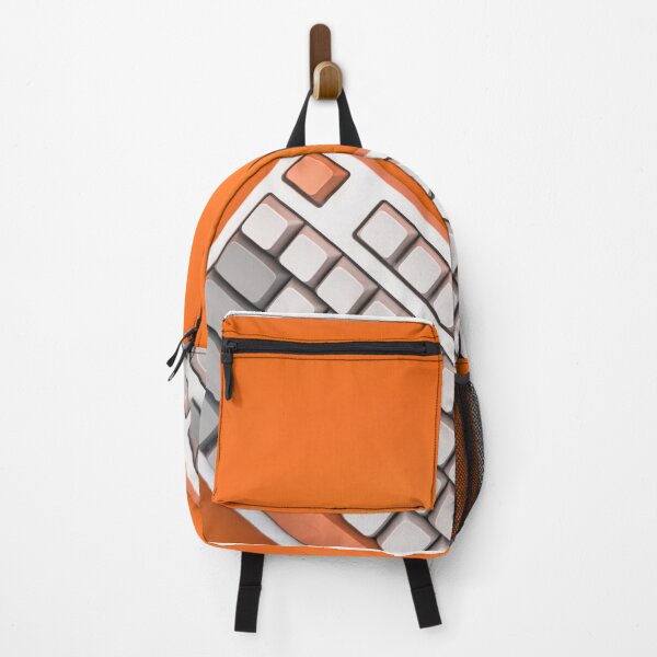 Item preview, Minimalist Keyboard on Orange Background designed and sold by KarenVarr.