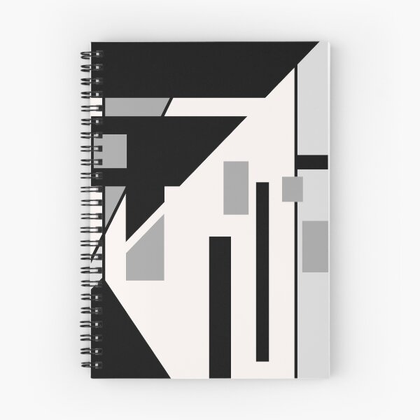 Item preview, Diseño abstracto triangular en gris y negro designed and sold by ElasticPixels.