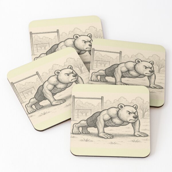 Item preview, Calisthenics Bear designed and sold by Jonsovski.
