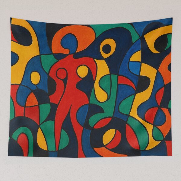 Item preview, Colorful, abstract chaos designed and sold by Sigtrix.
