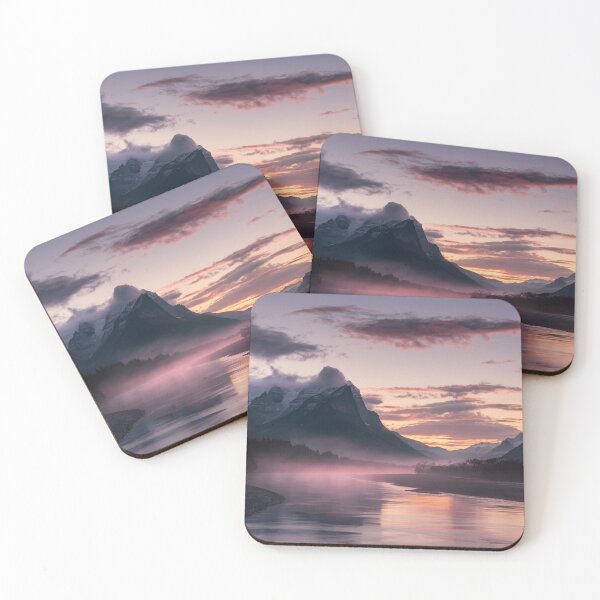 Item preview,   Breathtaking Landscape at Dawn with Majestic Mountains designed and sold by AnimalAirtistry.