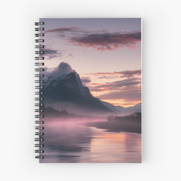 Item preview,   Breathtaking Landscape at Dawn with Majestic Mountains designed and sold by AnimalAirtistry.