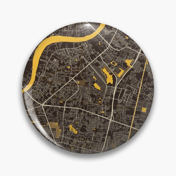 Item preview, Pak Kret City Map of Thailand  - Pastel designed and sold by deMAP.