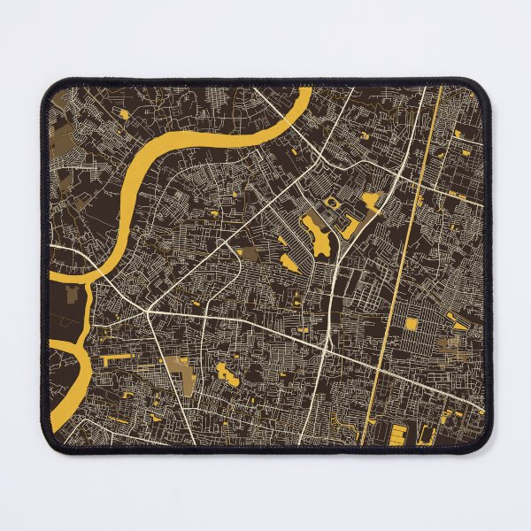 Item preview, Pak Kret City Map of Thailand  - Pastel designed and sold by deMAP.