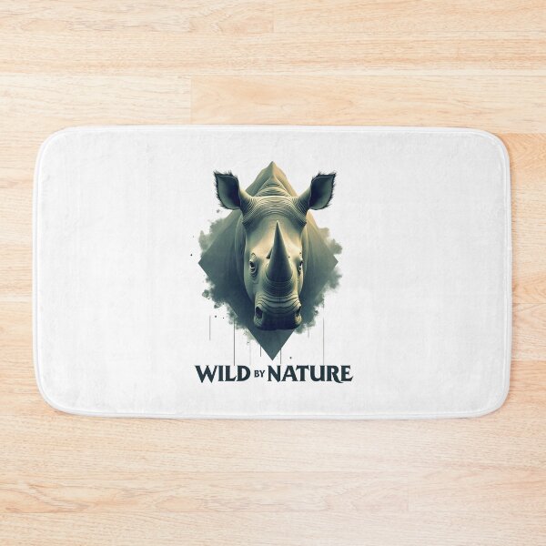 Item preview, Wild by Nature Rhino designed and sold by ShadowAndSlate.