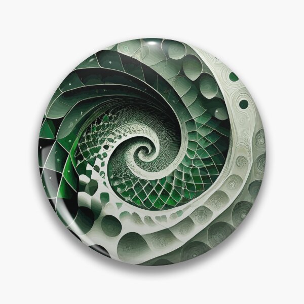 Item preview, Colorful Abstract Fibonacci Art designed and sold by Vicky Brago-Mitchell®.