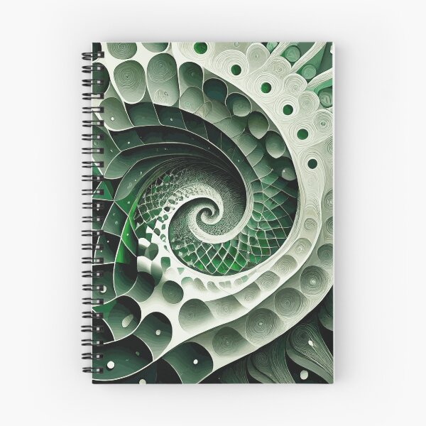 Item preview, Colorful Abstract Fibonacci Art designed and sold by Vicky Brago-Mitchell®.