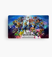 Super Smash Bros. Ultimate Characters Canvas Print