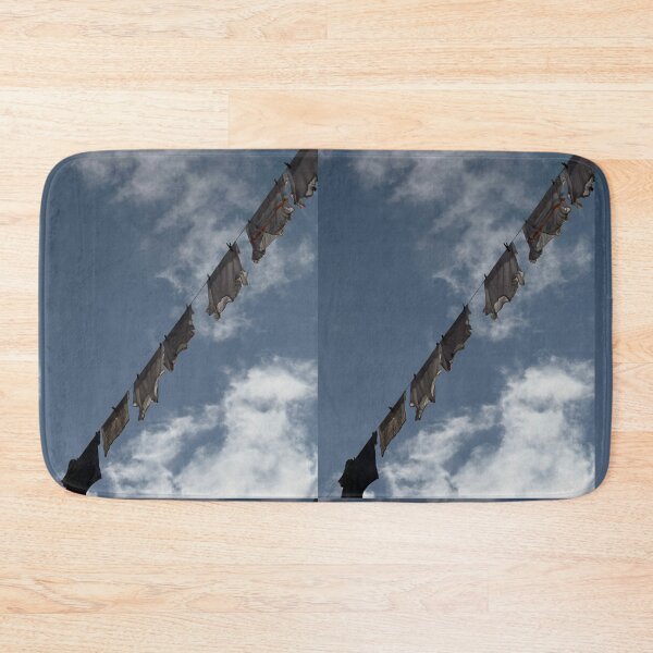 Item preview, Laundry Hanging Against the Sky designed and sold by KarenVarr.