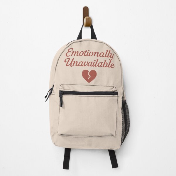 Item preview, Emotionally Unavailable Quote | Red Heart Aesthetic | Gen Z Detachment Mood | Soft Love Block | Mental Health Message | Sad Girl Core designed and sold by LOWKEY LEGENDARY APPAREL™.