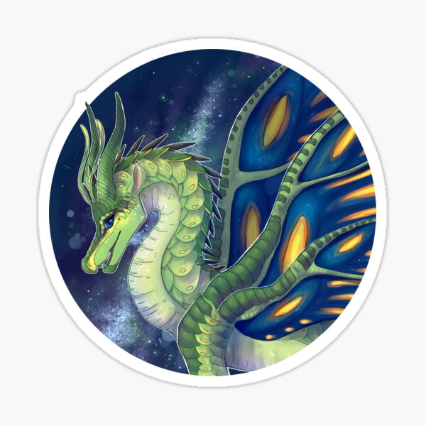 Vista previa del artículo con la obra «Alas de fuego - Luna the SilkWing», diseñado y vendido por Biohazardia.