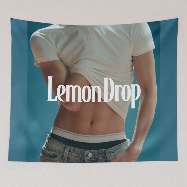 Item preview, ATEEZ Seonghwa abs 에이티즈 GOLDEN HOUR Part 3 Lemon Drop Title Poster kpop atiny summer boyfriend vibes designed and sold by Kpop-Noona.