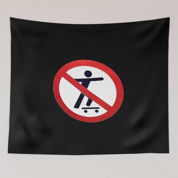Item preview, Skateboarding Prohibited designed and sold by weirdove.