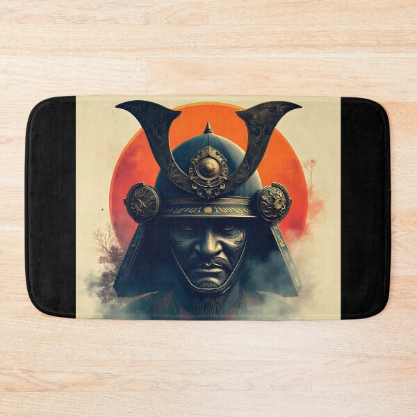 Item preview, Courage Is Our Strongest Wall Samurai designed and sold by ShadowAndSlate.
