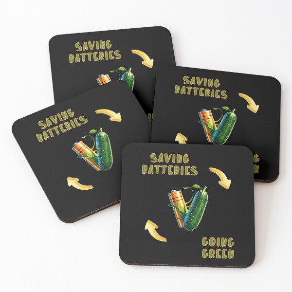 Item preview, Saving Batteries Going Green designed and sold by RobbyCreations.