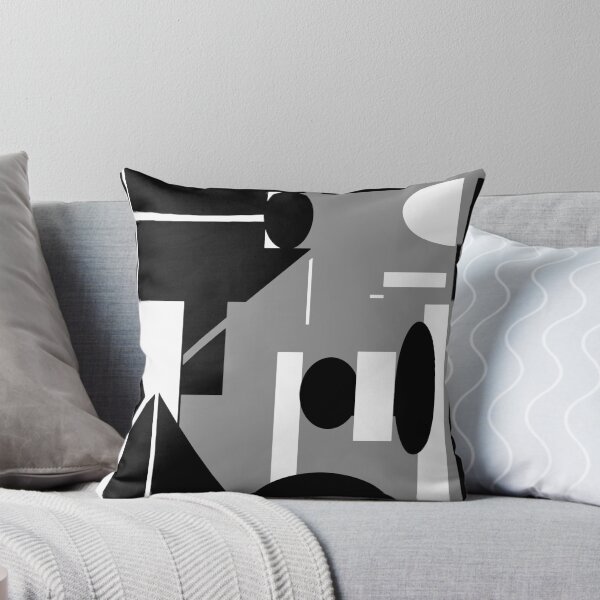 Item preview, Gris, negro y blanco inspirados en MCM designed and sold by ElasticPixels.