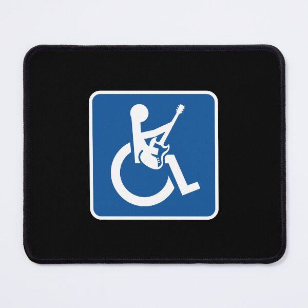 Item preview, Accessibility just Rock'n'Roll - a different attitude sign designed and sold by knappidesign.