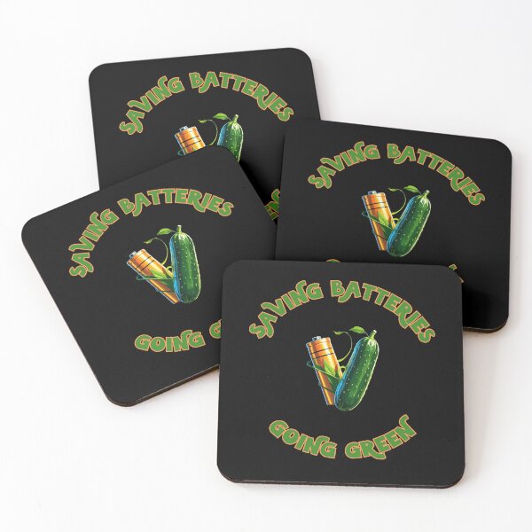 Item preview, Saving Batteries Going Green designed and sold by RobbyCreations.