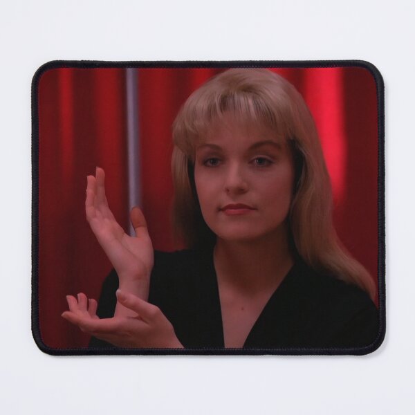 Item preview, Laura Palmer "Meanwhile" Dream Pose – Twin Peaks Art Print designed and sold by TheTwinPeaks.