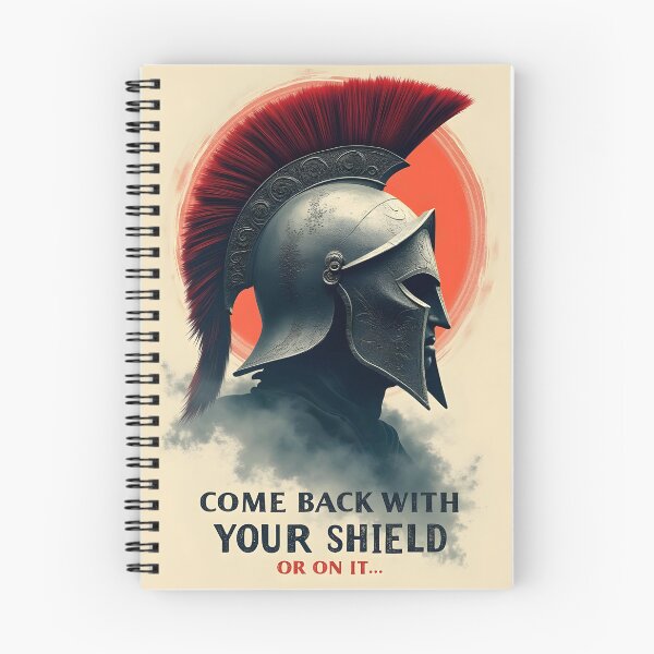 Item preview, Spartan Warrior Return With Shield designed and sold by ShadowAndSlate.