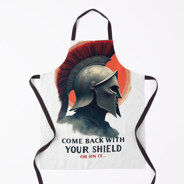 Item preview, Spartan Warrior Return With Shield designed and sold by ShadowAndSlate.