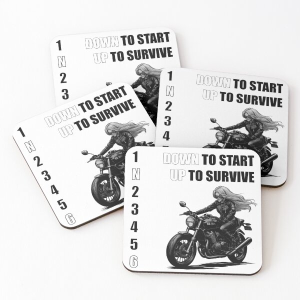 Item preview, Gear shifts & Blonde motorbike designed and sold by AndreeaIonescu.