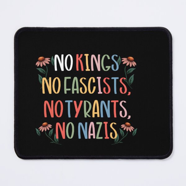 Item preview,  Floral Boho No Kings In America FDT Anti Trump - No King Day June 14 2025 designed and sold by Run to Creations.