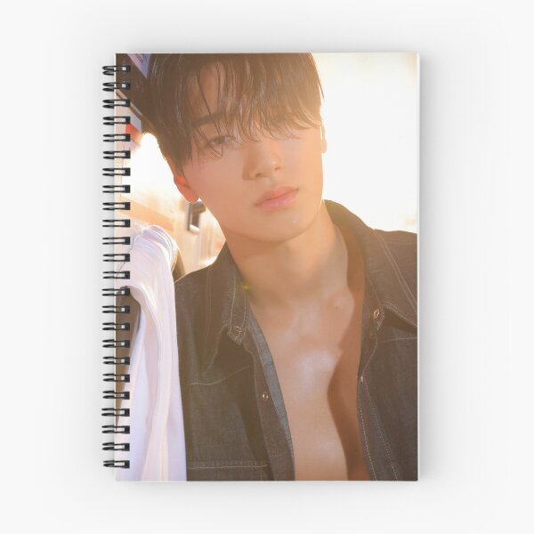 Item preview, ATEEZ Choi San abs 에이티즈 GOLDEN HOUR Part 3 Lemon Drop Title Poster kpop atiny summer boyfriend vibes designed and sold by Kpop-Noona.