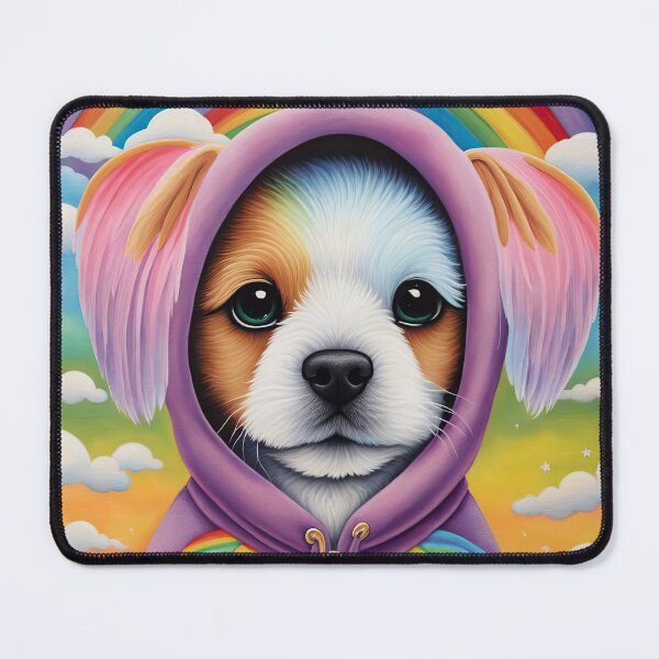Item preview, Puppy Angel Paints Rainbow designed and sold by Colin Bentham.