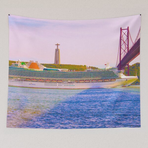 Item preview, Cruise and Lisbon bridge designed and sold by Tereza Pilar  Art.