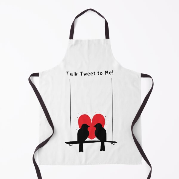 Item preview, Talk Tweet to Me – Lovebirds Minimalist Design designed and sold by TiggsnPigsArt.