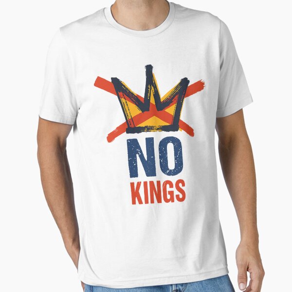 Item preview, NO KINGS, Anti Authoritarian Protest, No Kings In America, Political, Democracy, Democracy Not Monarchy designed and sold by Annietong.